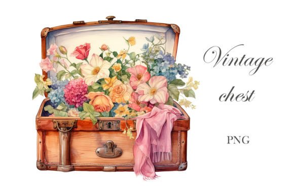 Download Vintage Flower Illustrations - Illustrations Collection