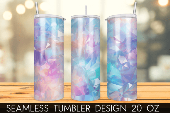 Download Holographic Crystal Tumbler Sublimation - Premium Bundle