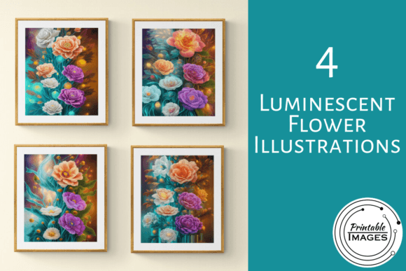 Download Luminescent Flower Illustrations - Illustrations Collection